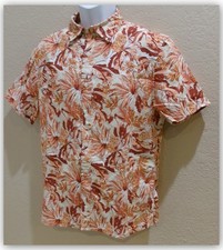 Men's Casual Fit Short Sleeve Collared Button-Up Shirt Goodfellow Yellow Floral