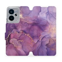 HandyhüLle Mit Klappe FüR Realme 14 5G Mobiwear Case Cover Etui HüLle Violett