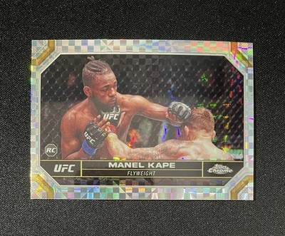 2024 Topps Chrome UFC X-Fractor Manel Kape RC #119 Rookie