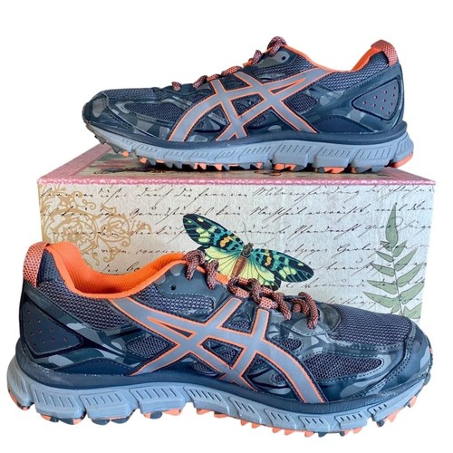Asics Gel Scram 3 Womens Trail Running Shoes Size 10 Durable Outdoor Activewear - Picture 3 of 12