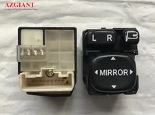 Side Mirror Switch Assembly Control Adjust View For 2003-2009 Toyota Prado