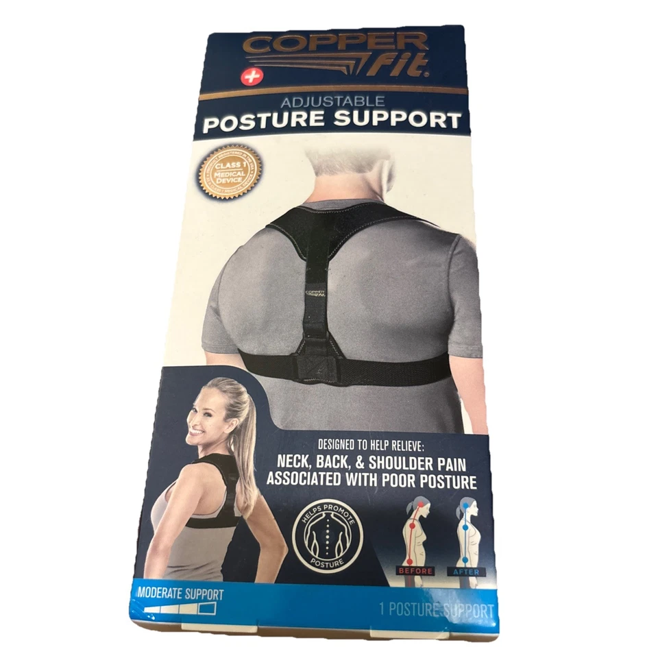 Soporte de postura ajustable de ajuste de cobre 33"- 44" talla única para la mayoría Foto 2 de 4