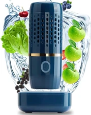 Fruit and Vegetable Washing Machine,Kitchen Gadget Portable Fruit Cleaner Device