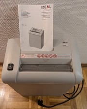 IDEAL 2220 Aktenvernichter Schredder 4mm Streifen P-2 Made in Germany