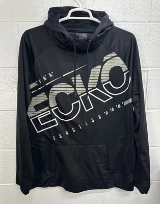 Ecko Function Black Pullover Hoodie Mens Size 2XL