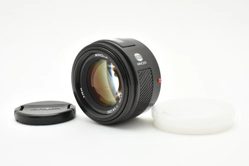 Minolta AF 50mm f/1.4 Lens For Sony Minolta A Mount [Near MINT] From JAPAN