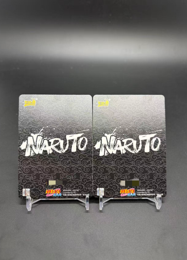Naruto Kayou Naruto & Sasuke NRCC XR 001P 002P Limited XR Rare
