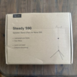 ULTIMEA Steady S90 Height Adjustable Surround Speaker Stands for Nova S90 PAIR