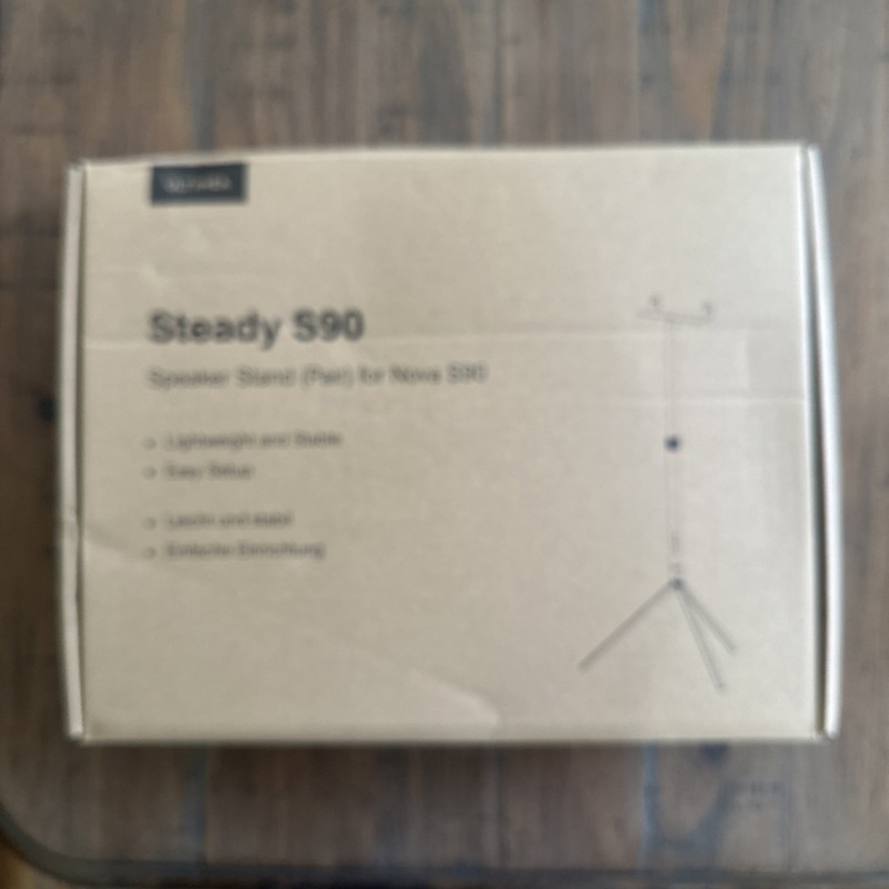 ULTIMEA Steady S90 Height Adjustable Surround Speaker Stands for Nova S90 PAIR