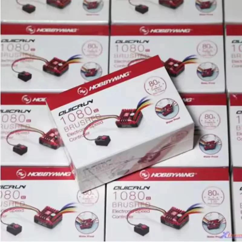 Electronic Speed Controller ESC 1:10 1/8 Upgrade 1080 G2 Brushed WP 80A RC Car - Image 3 of 4