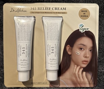 Dr. Althea 345 Relief Cream All Skin Types 50ml 1.69 fl oz 2 Pack