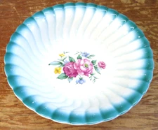 Antique Homer Laughlin China Bowl Floral