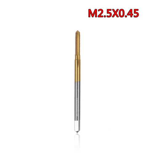 HSS TiN Gewindebohrer M2 M2.5 M3 M4-M24 Maschinen/Hand Einschnittgewindebohrer - Picture 11 of 60