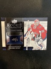 20-21 UD Series 1 Hockey Rookie Retrospective RR-7 Ilya Samsonov