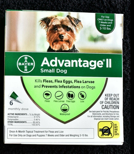 advantage ii small dog