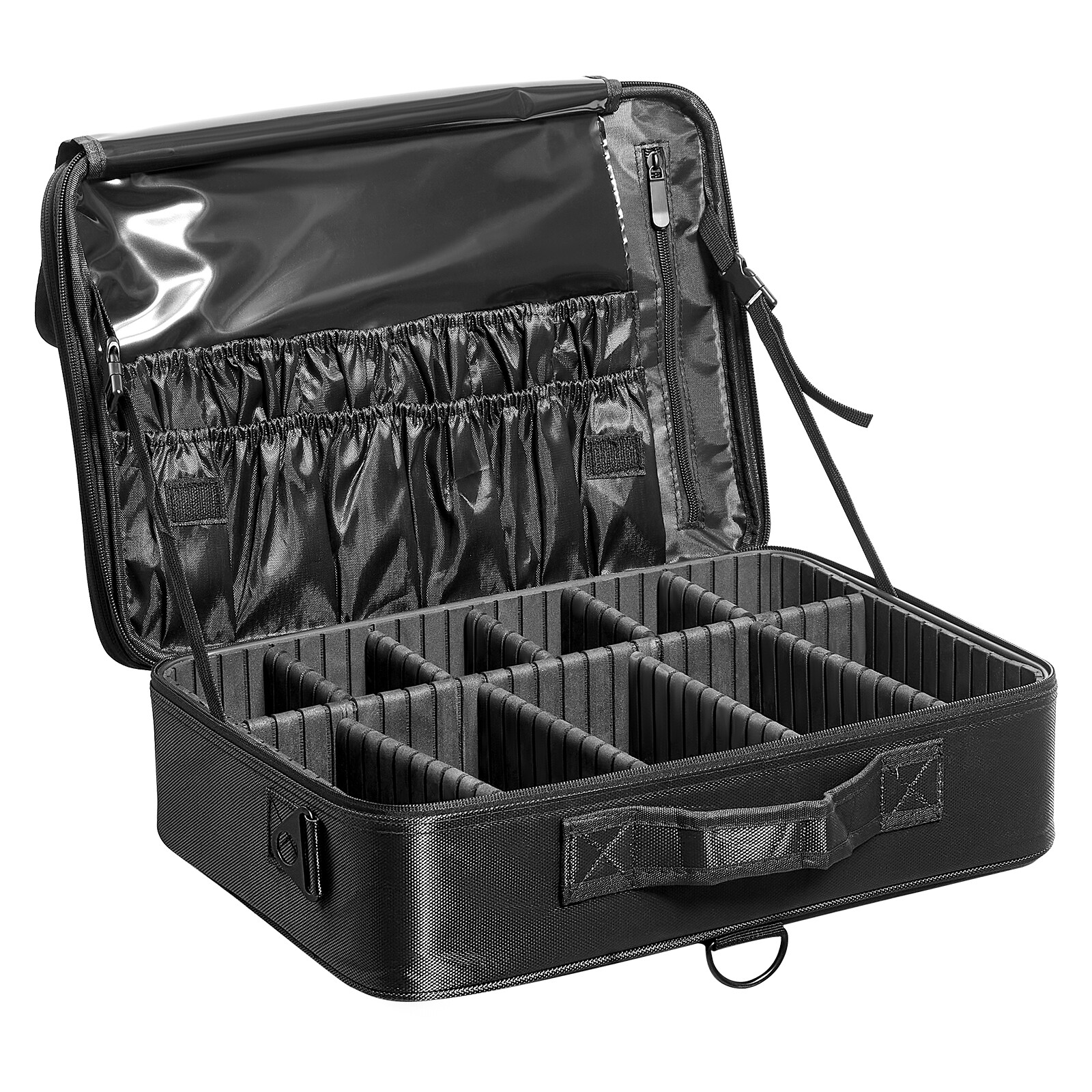 Mallette maquillage VEVOR idéale pour le rangement de vos cosmétiques en voyage