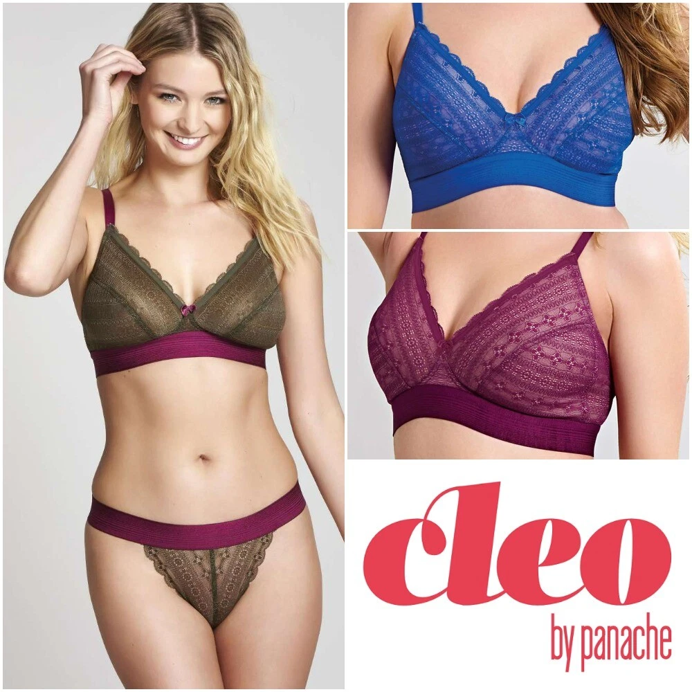 Cleo By Panache Lyzy Triangle Non Wired Bra 9766 RRP £30.00