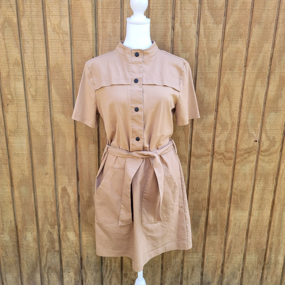 Zara clearance safari dress