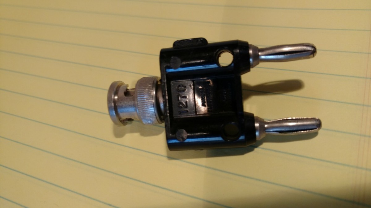 Pomona 1270 Male BNC / Double Banana Adapter | eBay