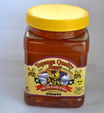 3lbs ALL NATURAL BEST Quality Raw ORANGE Honey Unfiltered Honey Kosher