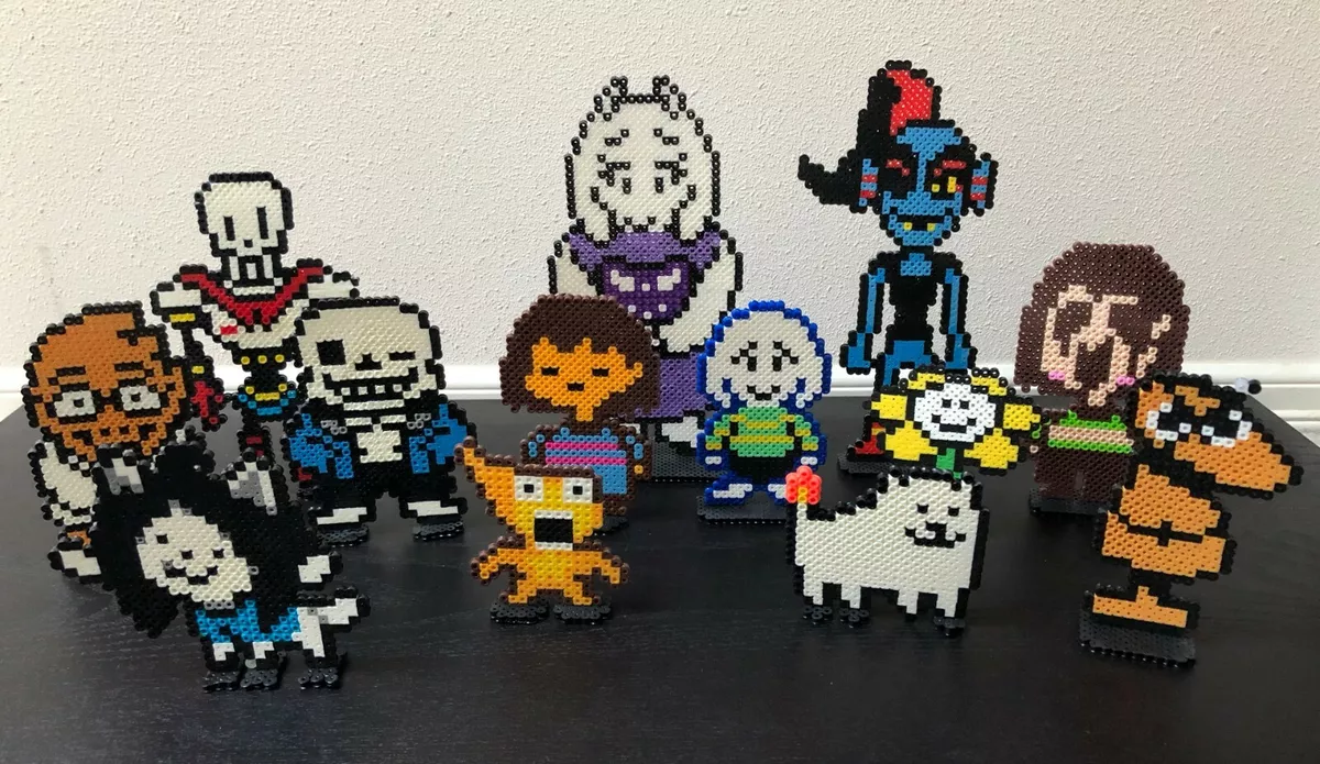 Sans au pixel art