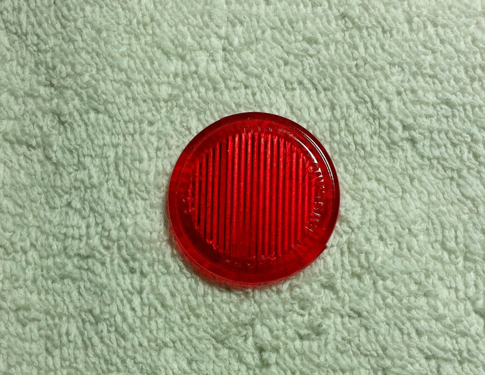Ferrari 365GT door warning light lens