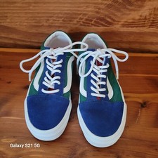 VANS Old Skool Yacht Club Color Block Suede. Womans 6 Mens 4.5