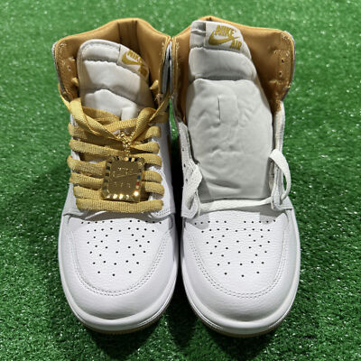 Size 12 - Air Jordan 1 Retro OG High Metallic Gold W for sale