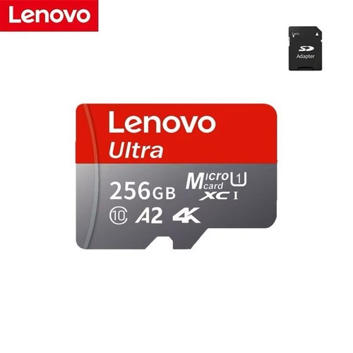 Lenovo 2TB Micro SD Card SD Memory Card 1TB 512GB High Speed TF Card U3 Class 10 - Photo 7 sur 14