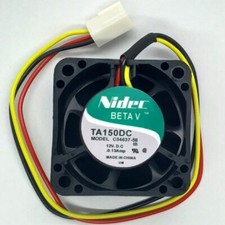 NIDEC TA150DC C34637-58 4020 4cm DC 12V 0.13A 3Line Ball Bearing Cooling Fan