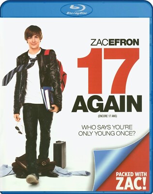 17 Again - Matthew Perry, Leslie Mann , Zac Efron , Thomas Lennon - New BluRAY