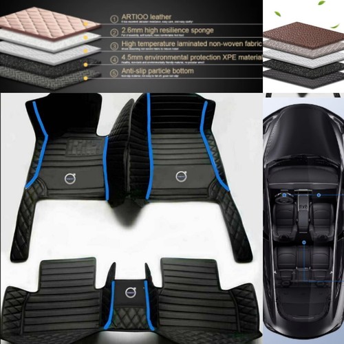 For Volvo S40 S60 S70 S80 S90 Car Floor Mats Waterproof Custom Luxury Carpets - Picture 10 of 28