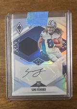 2021 Phoenix Simi Fehoko Rookie Jersey Patch Auto RPA /299 #RJA-SFE RC