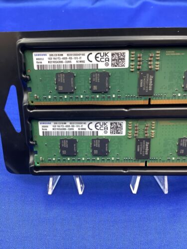 M321R2GA3BB6-CQK Samsung 16GB 1Rx8 DDR5-4800B PC5-38400 ECC Reg MEMORY - Picture 3 of 5