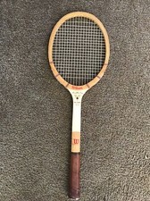 Barry Mac Kay tennis racquet Wilson USA speed flex fibre face leather handle