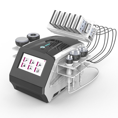 Macchina laser dimagrante corpo radiofrequenza liposuzione 80K cavi 6 in 1 - Foto 3 di 4
