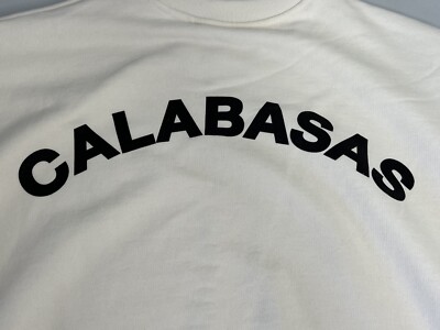 Yeezy Season 5 Sample Calabasas Crewneck Large Crest Logo Brand New Without  Tags | eBay