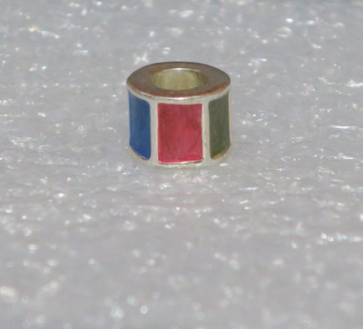 NEW DaVinci Beads & Charms Interchangeable Jewelry - Color Blocks Enamel DB82-6