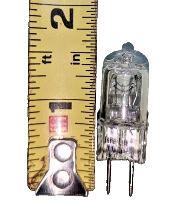 5-pack JCD20-G6.35 T3 20W  130V Line Voltage Lighting Bulb - Image 4 of 4