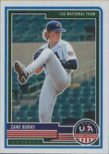 2023 Stars & Stripes Opti-Chrome #23 Zane Burns USA Baseball 15U National Team