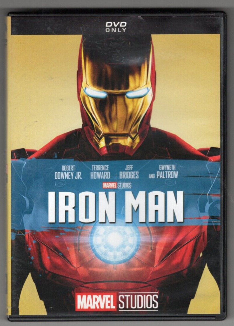Iron Man (DVD, 2008) Marvel Comics. Robert Downey Jr. Gwyneth