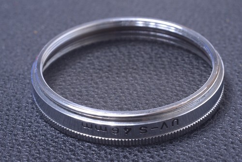 ✅ AGFA UV 46MM FILTER GENUINE VINTAGE LENS OR CAMERA SCREW IN W/ KEEPER 110-2 - Picture 2 of 2