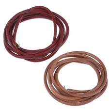 72" x3/16" Sewing Machine Leather Belt Household Vintage Treadle Belt For Singer