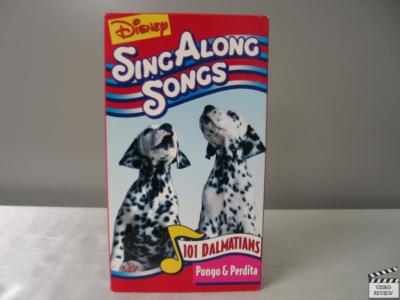 Disney Sing Along Songs 101 Dalmatians Pongo Perdita Vhs Ebay
