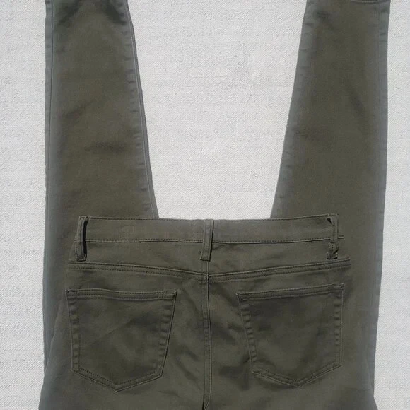 Pantalón ajustado Indie Bleu verde talla 7 Foto 4 de 4