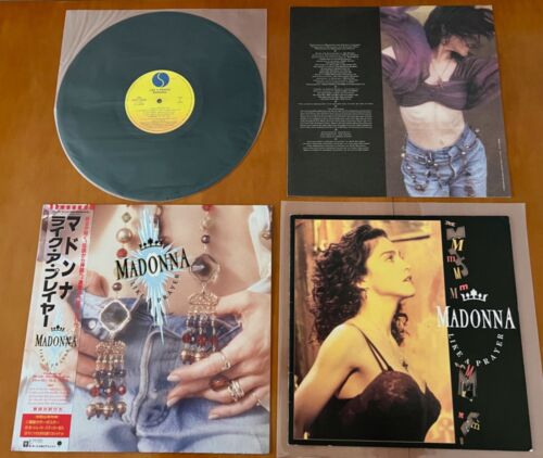 MADONNA Like A Prayer JAPAN ONLY LIMITED EDITION VINYL LP W/ BOOK, OBI & INSERT! - Picture 18 of 18