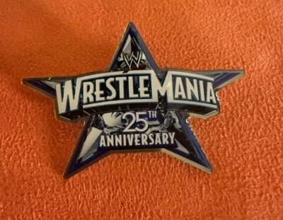 WWE WRESTLEMANIA 25 OF 40 COLLECTORS PIN - TRIPLE H ORTON HOUSTON TEXAS NEW