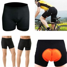 Men's 3D Padded Cycling Gel Underwear Lightweight Bicycle Underpants Bike Shorts