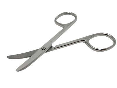 INKgrafiX® Nagelschere Für Kleine Hände - 9,3 Cm Chirurgenstahl Vergoldet