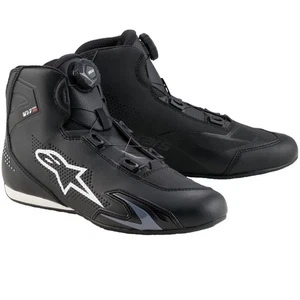 Alpinestars Celer Riding Motorcycle Racing Sport Shoe Boots - Black / White